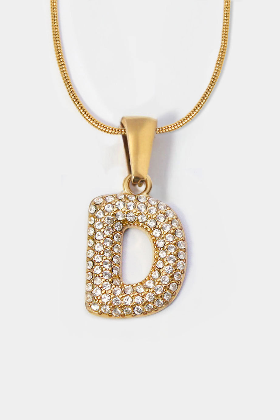Harmony Bubble Initial Necklace