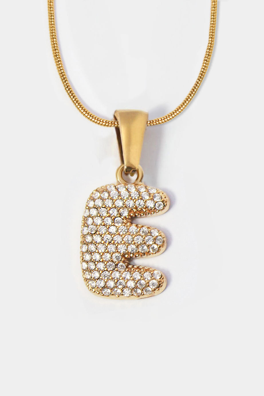 Harmony Bubble Initial Necklace