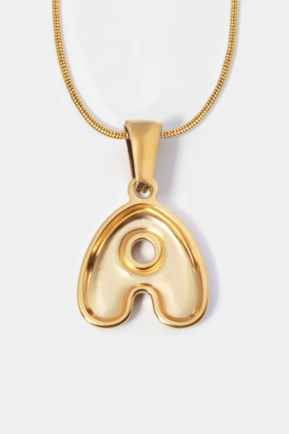 Harmony Bubble Initial Necklace