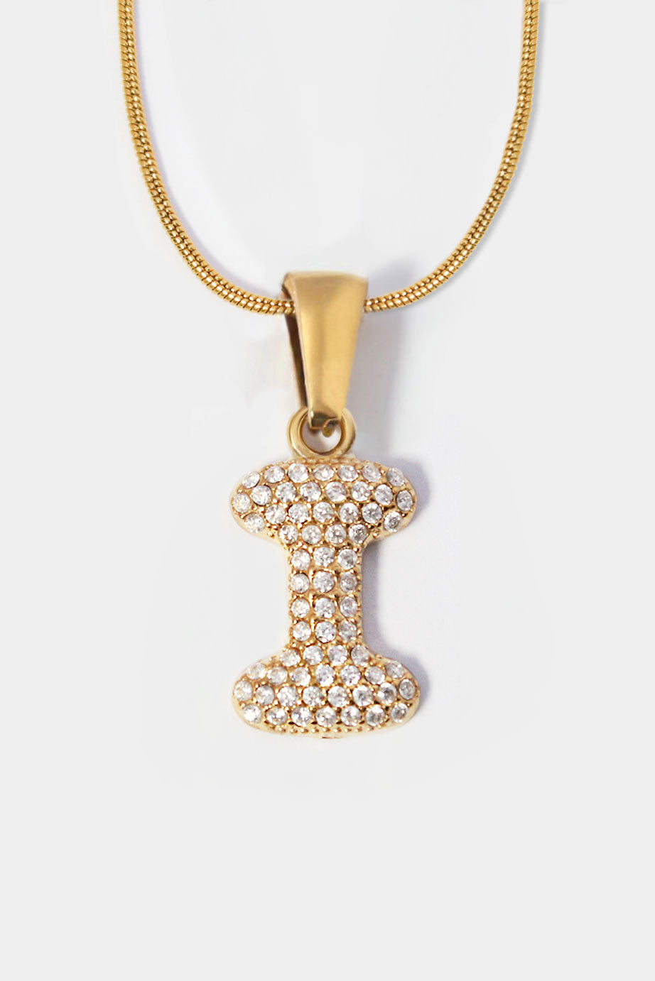 Harmony Bubble Initial Necklace