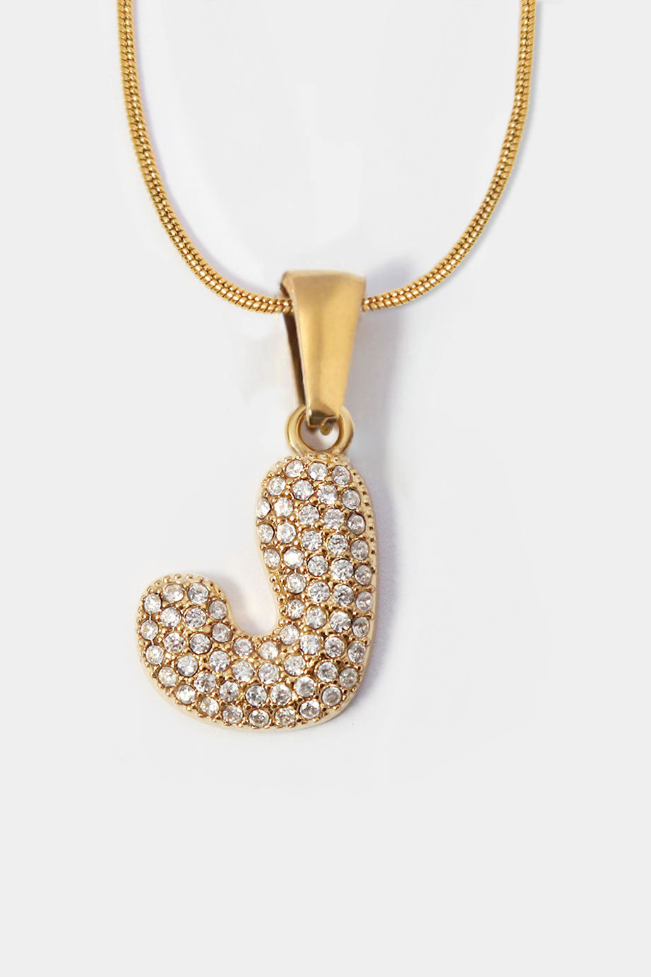 Harmony Bubble Initial Necklace