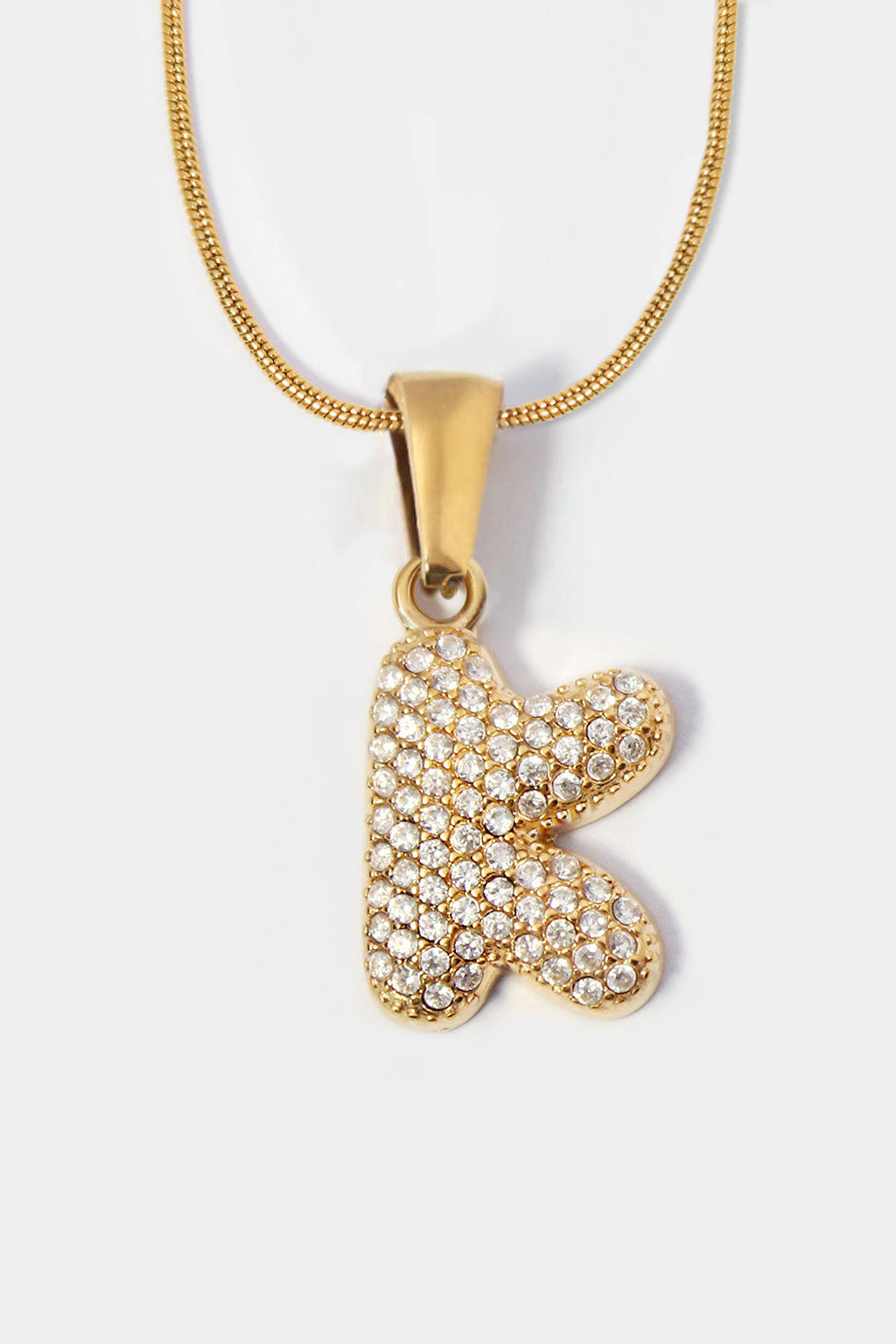 Harmony Bubble Initial Necklace