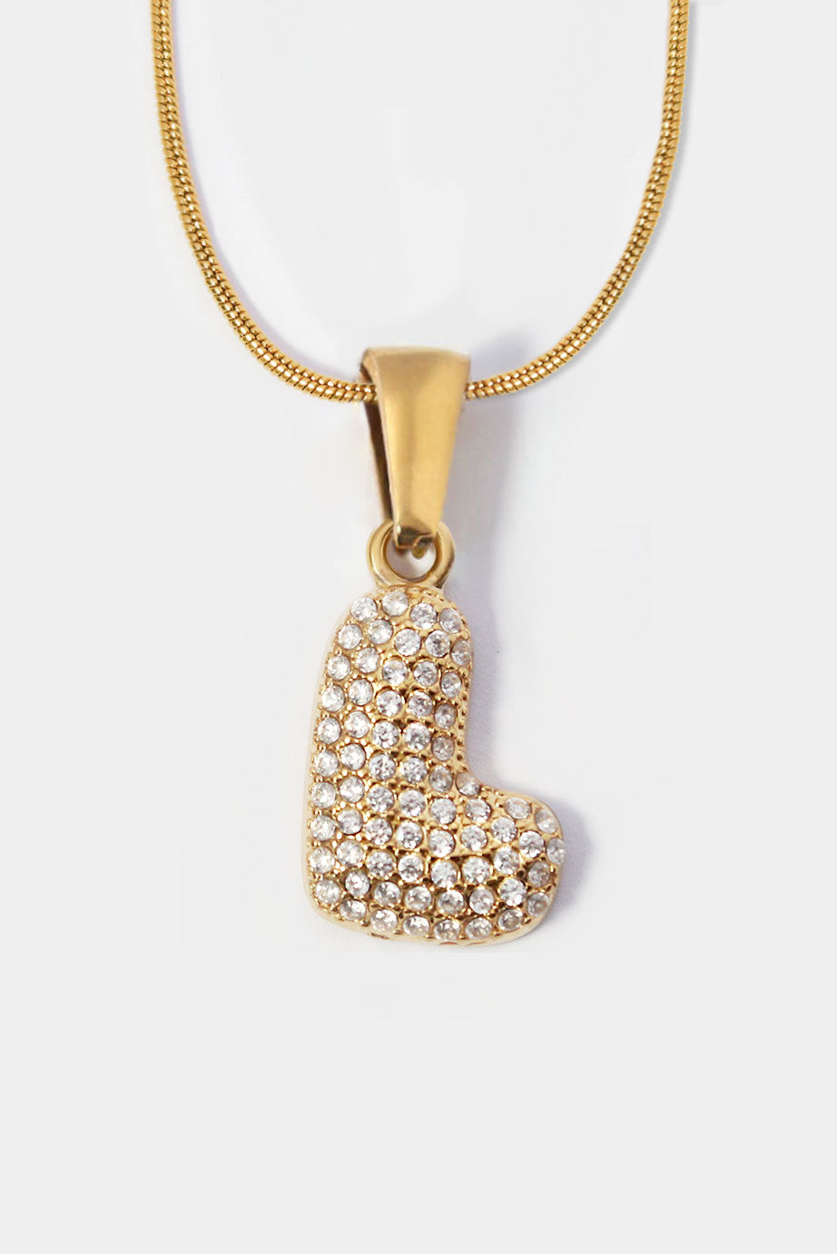 Harmony Bubble Initial Necklace