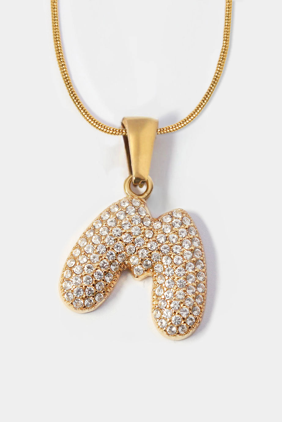 Harmony Bubble Initial Necklace