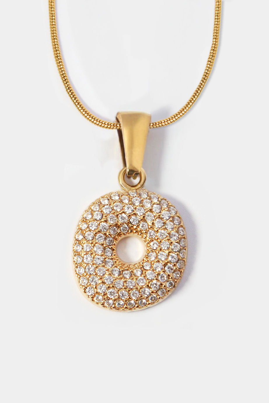 Harmony Bubble Initial Necklace