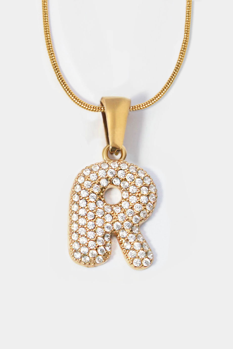 Harmony Bubble Initial Necklace