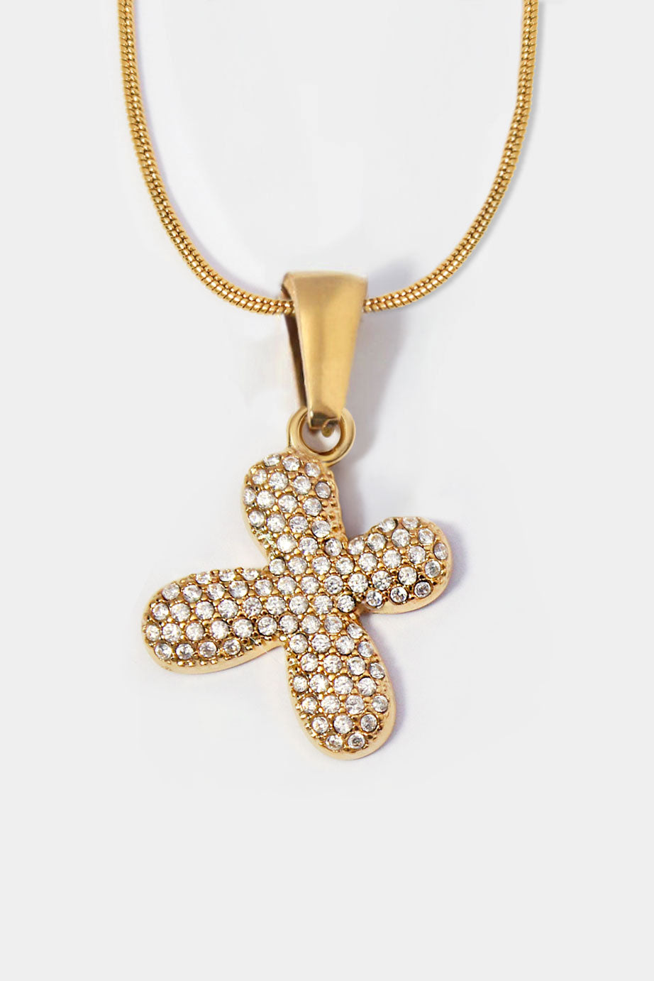 Harmony Bubble Initial Necklace