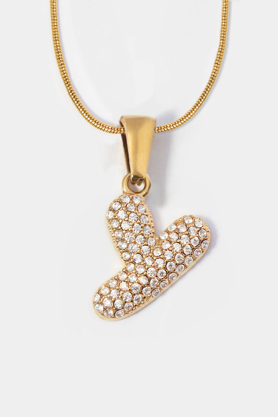 Harmony Bubble Initial Necklace