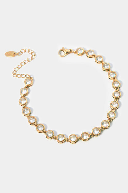 waterproof-jewellery-gold-cubic-zirconia-tennis-bracelet